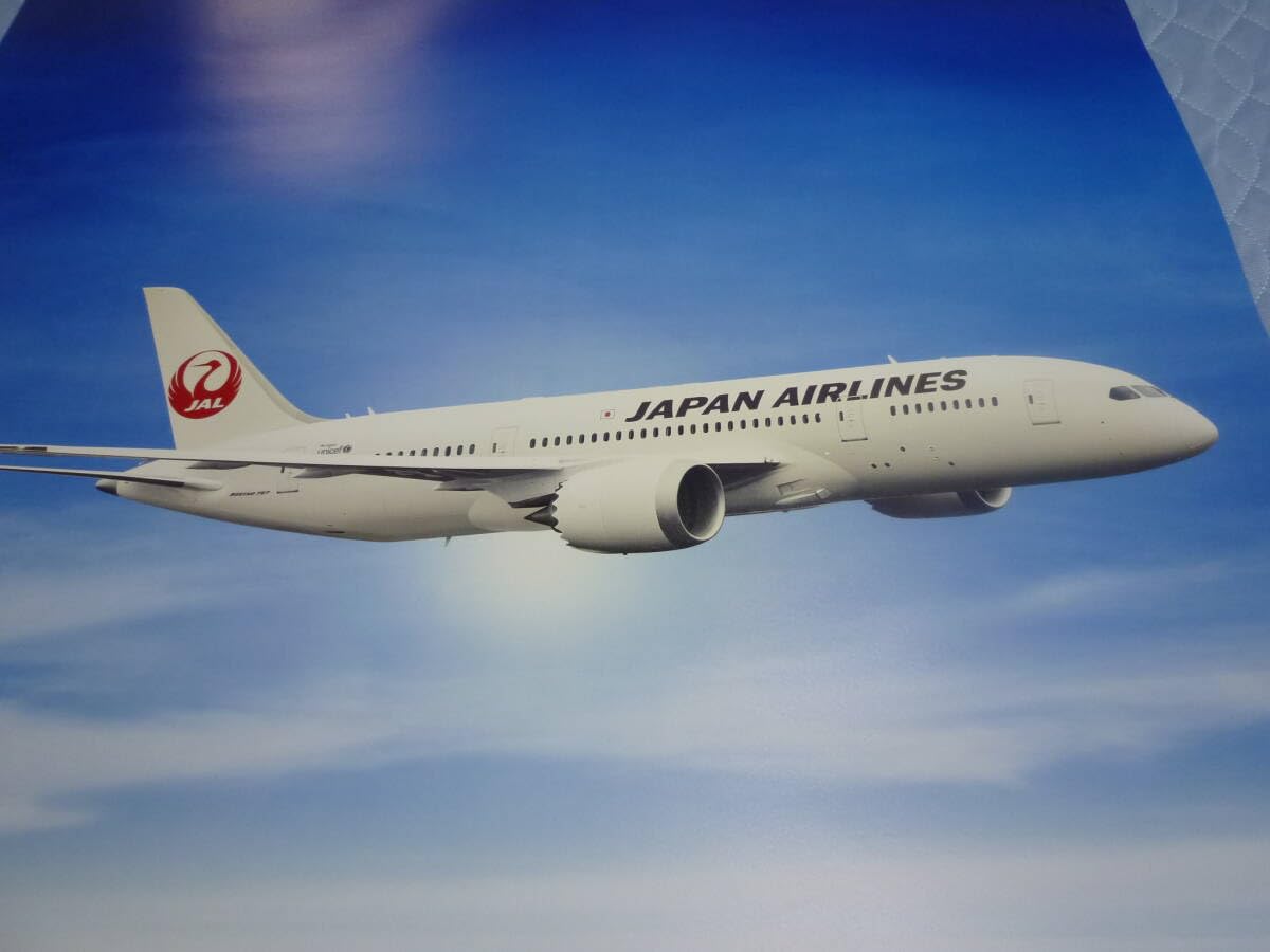 Amazon.co.jp: JAL 日本航空 飛行機 ポスター ツルマーク サイズ約
